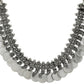 NVR Women Silver-Plated Oxidised Necklace | Swadesiicart
