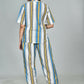 Morchari Digital Print Semi Muslin Co-Ord Set Top & Trouser-Multicolor - Swadesiicart