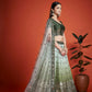 Jyoti Fashion Women's Mehendi Heavy Chinon Sequins Embroidered Designer Lehenga Choli Set | Swadesiicart