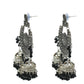 Mominos Fashion Johar Kamal Jhumkas With Maang Tikka Earrings - Swadesiicart