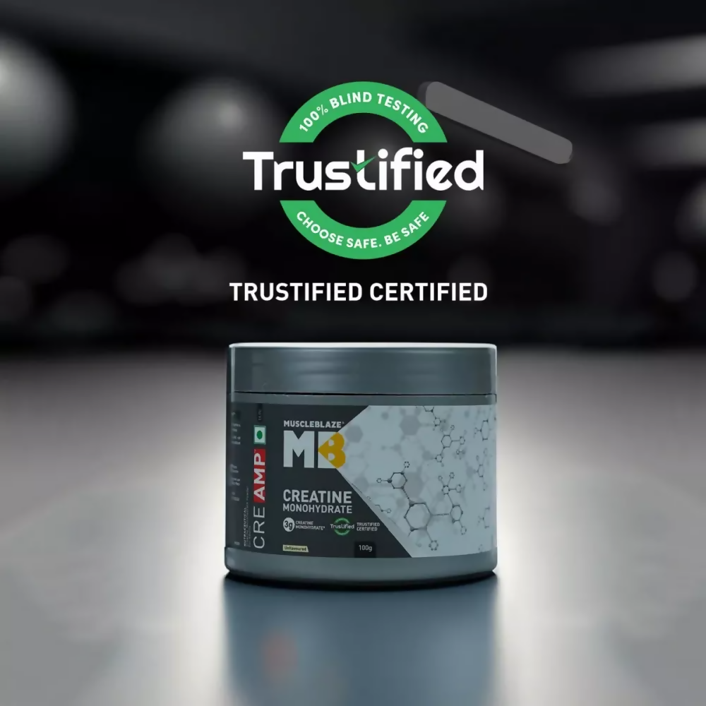 MuscleBlaze Creatine Monohydrate Creamp Unflavored | Swadesiicart