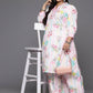 Ahalyaa Women's Traditional wear Kurta Set - Pink | Swadesiicart
