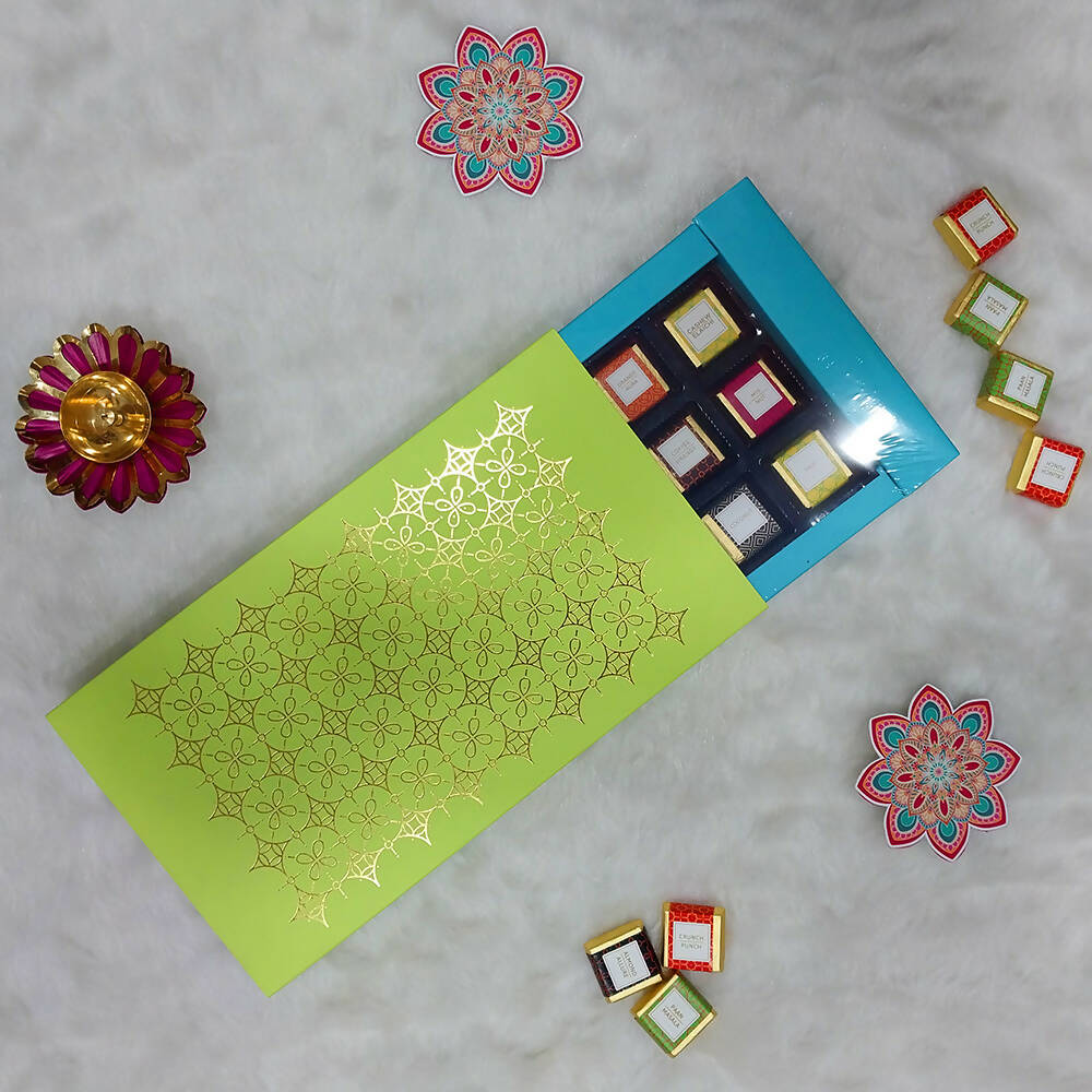 Dibha Ruchoks Assorted Chocolate Gift Pack (18 Assorted Chocolates) - Swadesiicart