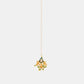 Ruby Raang Green Gold Kundan Maang Tikka | Swadesiicart