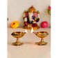 eCraftIndia Set of 2 Diya with Tortoise Base | Swadesiicart