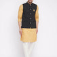 Even Apparels Men Black Nehru Jacket | Swadesiicart