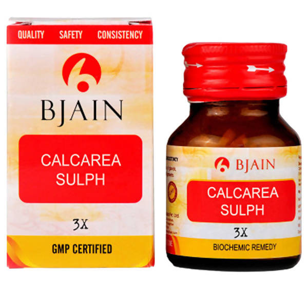 Bjain Homeopathy Calcarea Sulphurica Biochemic Tablet | Swadesiicart