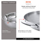 Meyer Select Stainless Steel Covered Kadai - Swadesiicart