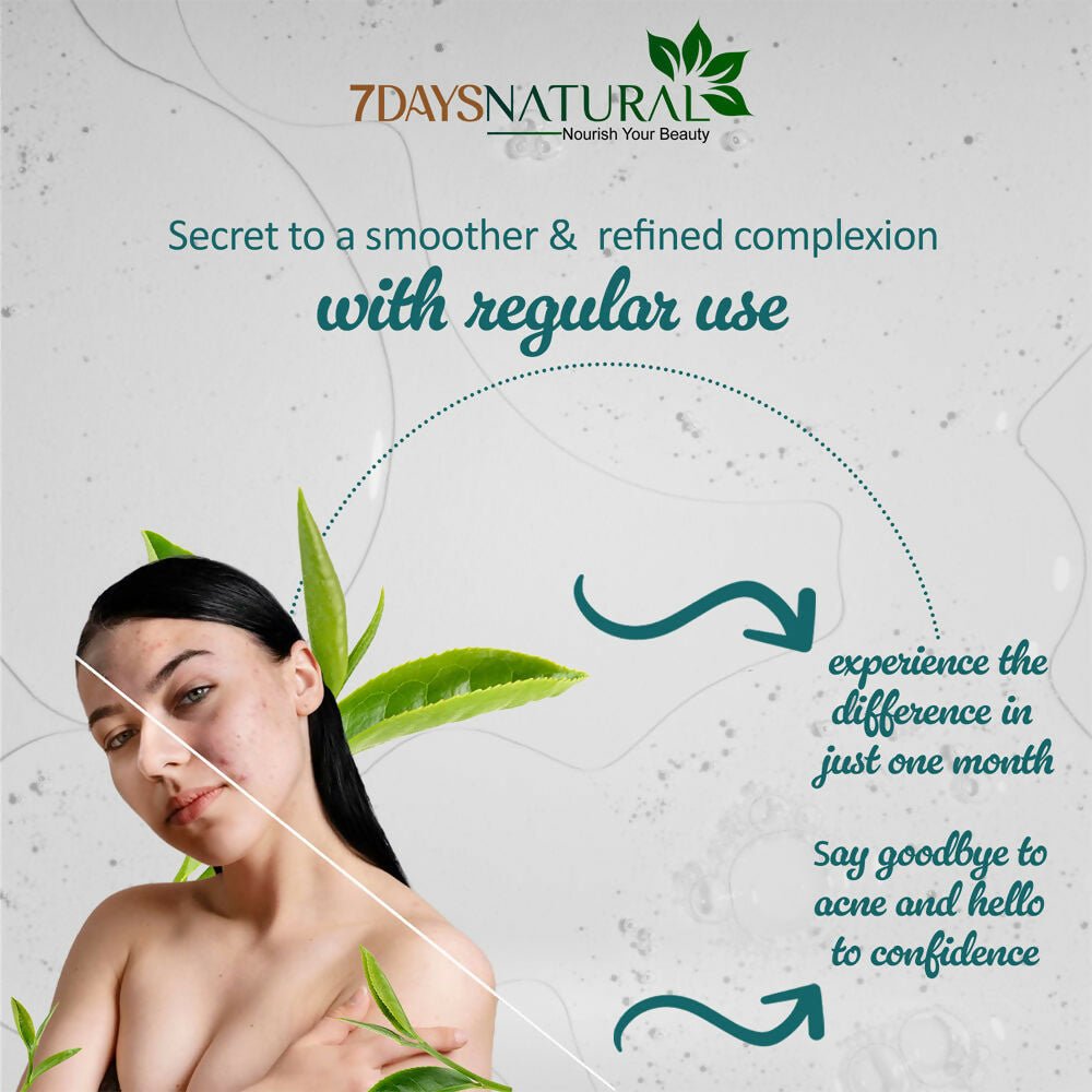 7 Days 2% Salicylic Acid Serum for Acne, Blackheads & Whiteheads Removal - Swadesiicart