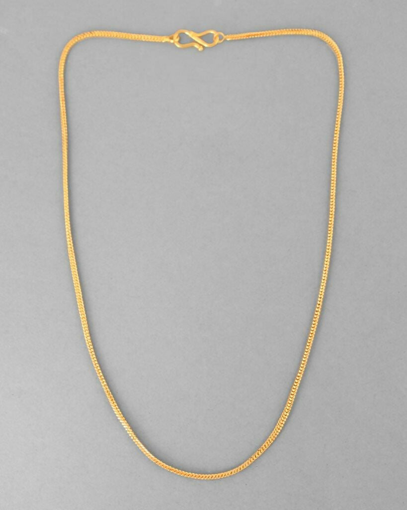 VOJ Gold-Polished Snake Chain For Women | Swadesiicart