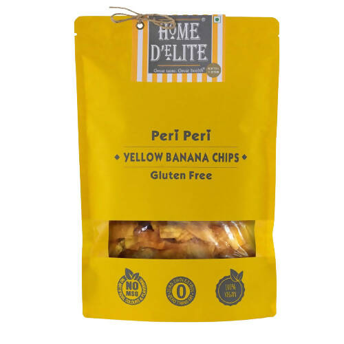 Home D'elite Peri Peri Yellow Banana Chips - Swadesiicart