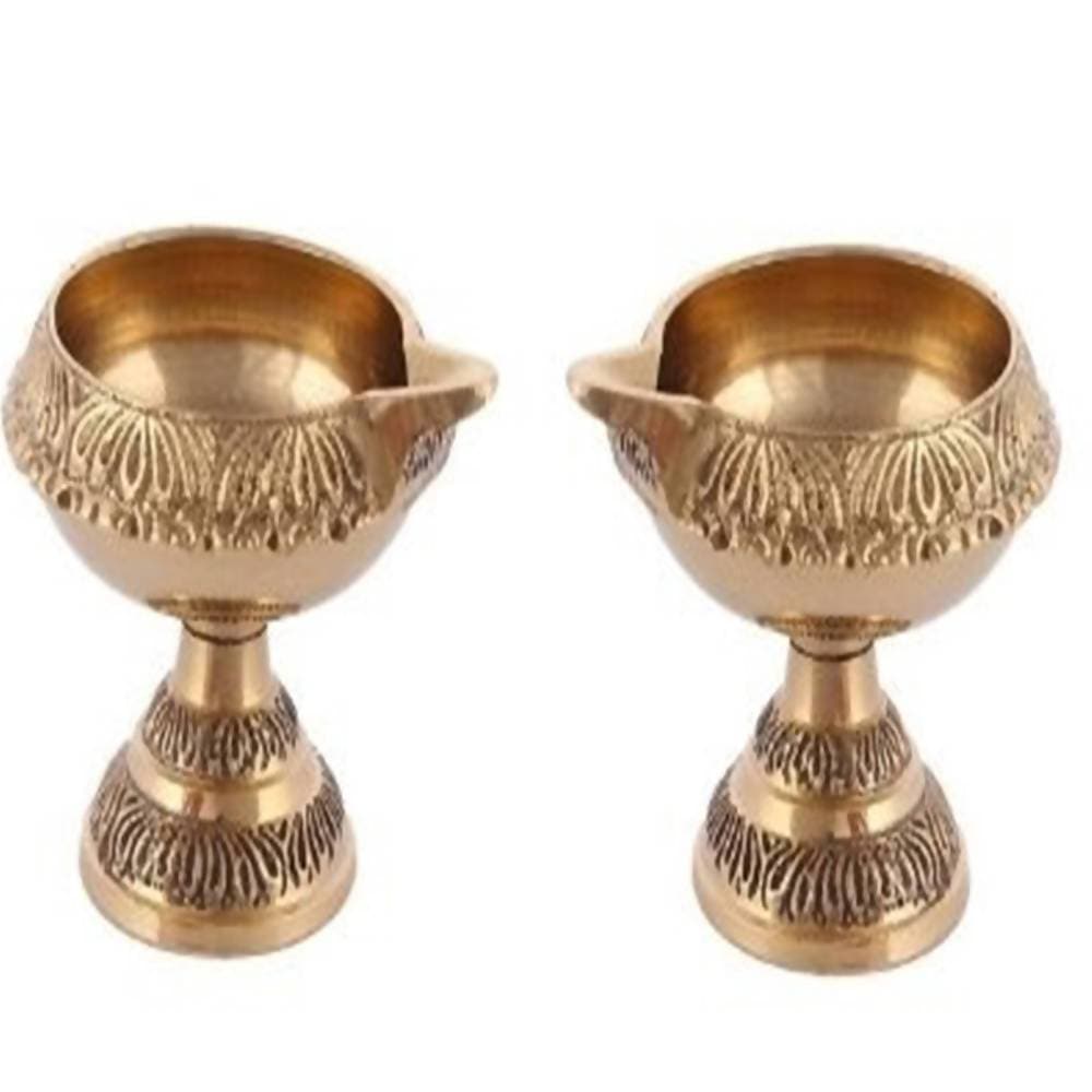 Puja N Pujari Kubera Akhand Deepam Diya Pair Of 2 | Swadesiicart