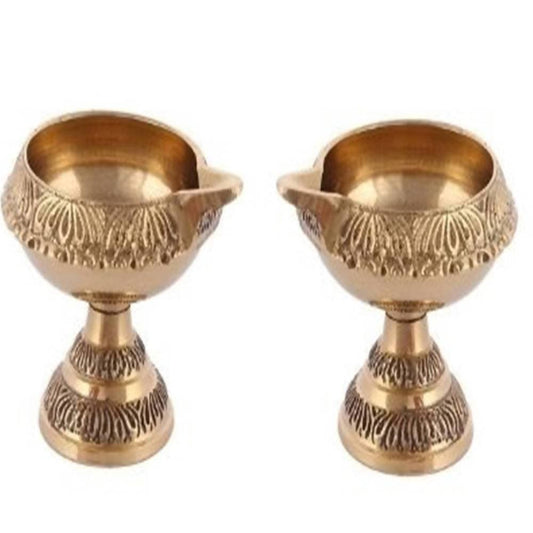 Puja N Pujari Kubera Akhand Deepam Diya Pair Of 2 | Swadesiicart