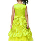 Asmaani Kids Party Wear Stylish Dresses, Perfect for Parties, Functions & Vacations - Yellow