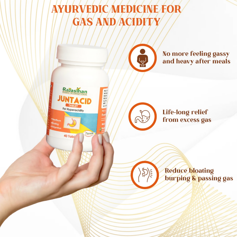 Rajasthan Herbals Junt Acid Tablets | Swadesiicart