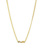 Women's Gold-Polished Necklace - Ruby Raang | Swadesiicart