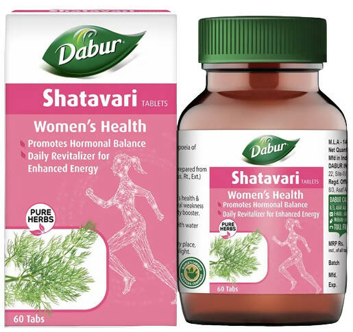 Dabur Shatavari Tablets For Women's Health - Swadesiicart