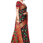 Vamika Banarasi Jaquard Traditional Black Weaving Saree | Swadesiicart