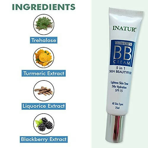 Inatur Whitening BB Cream - Swadesiicart