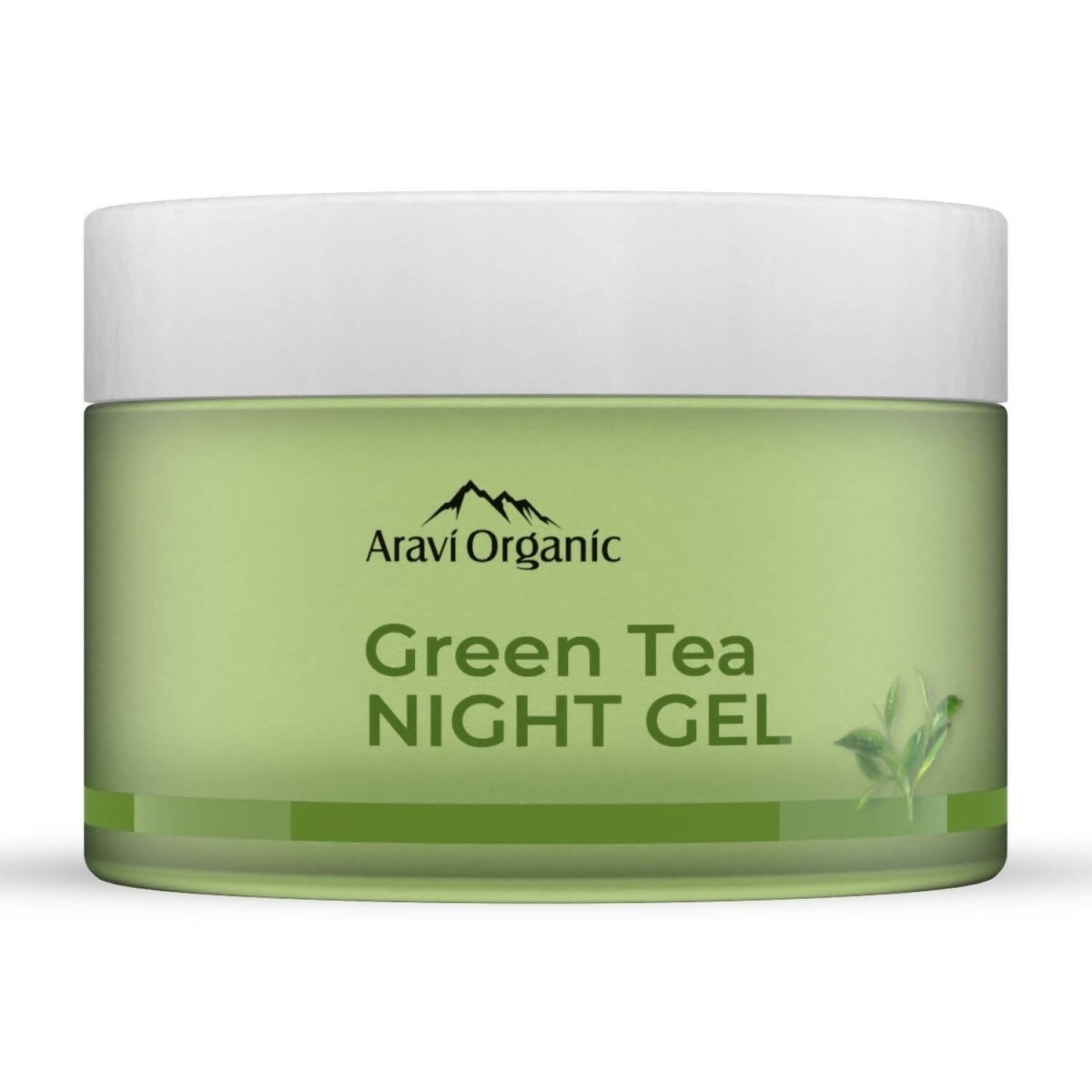 Aravi Organic Vitamin C Green Tea Night Gel Cream | Swadesiicart