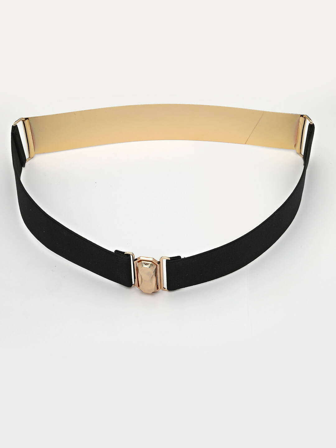NVR Women Circular Gold-Polished Adjustable Broad Belt | Swadesiicart