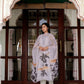 Vaasva Women Grey Tabby Slik Print & Embroidered Kurta, Pant & Dupatta Straight | Swadesiicart