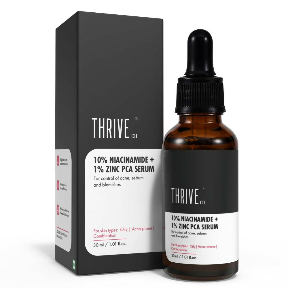 Thriveco 10% Niacinamide + 1% Zinc Pca Serum | Swadesiicart