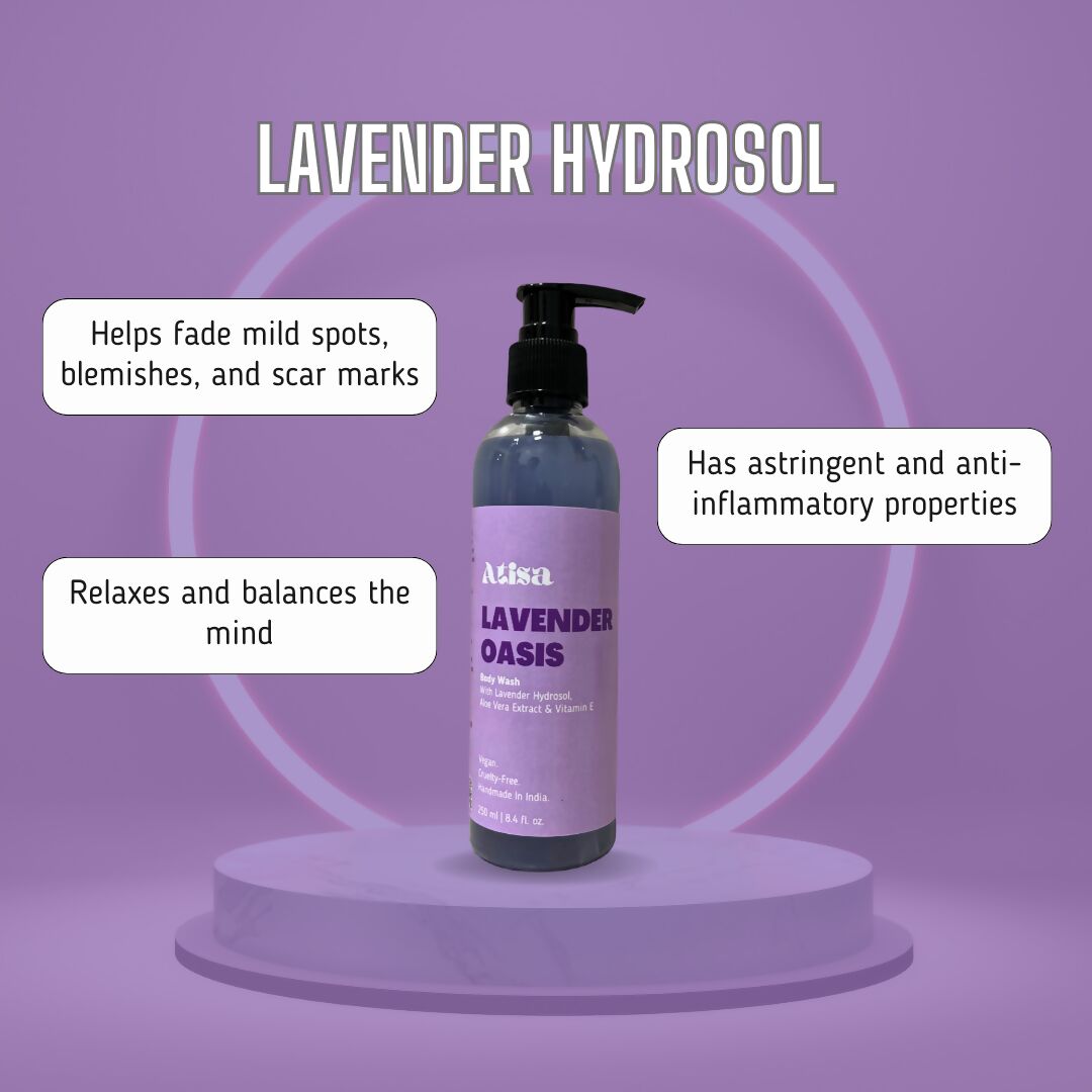 Atisa Lavender Oasis Body Wash | Swadesiicart