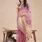 Shree Shyam Fashion Seoul Purple Organza Saree
