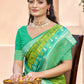 Shree Shyam Fashion Rama Green Pochampally Silk Saree