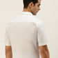 Ramraj Cotton Mens Half Sleeve Formal 100 % Cotton White Shirt | Swadesiicart