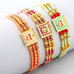 Set of 3 Meenakari Rakhi and Kaju Katli Box | Swadesiicart