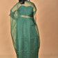 Morchari Women Hand Embroidery Crop Top-Green - Swadesiicart