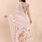 Shree Shyam Fashion Linen Cotton Light Pink Saree