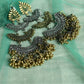 Mominos Fashion Johar Kamal Beautiful Silver & Gold Earrings - Swadesiicart