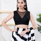 Joban Fashion Black Net Sleeveless Back Open Blouse - Swadesiicart