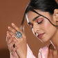 Kundan Over sized Ring- Ruby Raang | Swadesiicart