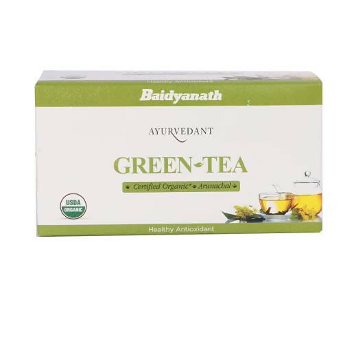 Baidyanath Jhansi Organic Green Tea Bags - Ayurvedant Pvt. Ltd.