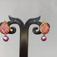 Terracotta Studs With Drops