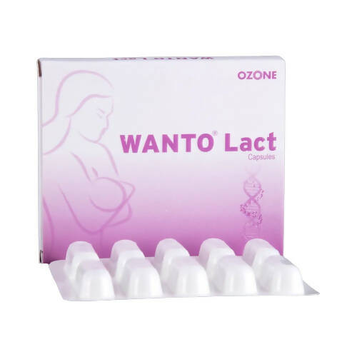 Ozone Ayurvedics Wanto Lact Capsules | Swadesiicart