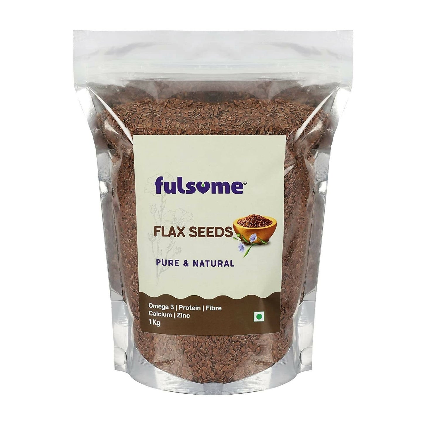 Fulsome Raw Flax Seeds - Swadesiicart