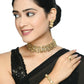 Mominos Fashion Johar Kamal Gold-Polished Finish Stone Choker For Women (Golden) | Swadesiicart