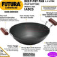 Hawkins Futura Hard Anodised Deep Fry Pan Kadhai 2.5 L (IAD25) - Swadesiicart