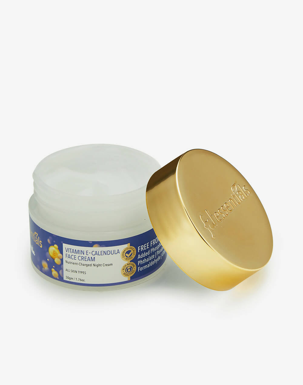 Fabessentials Vitamin E Calendula Night Cream - Swadesiicart