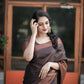 DEIANA'S Beautiful Designer Golden zari Soft Lichi Silk Saree - Mehandi - Swadesiicart