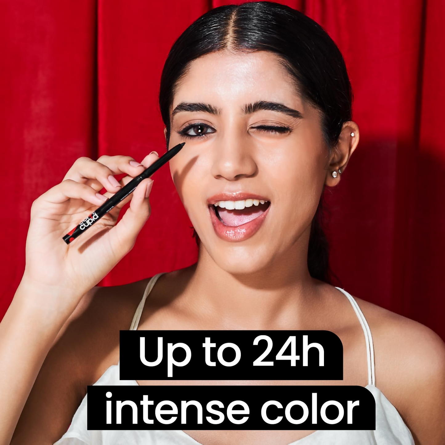 Color Cupid Eye Obsession Kajal | All day comfort wear - Jet Black - Swadesiicart