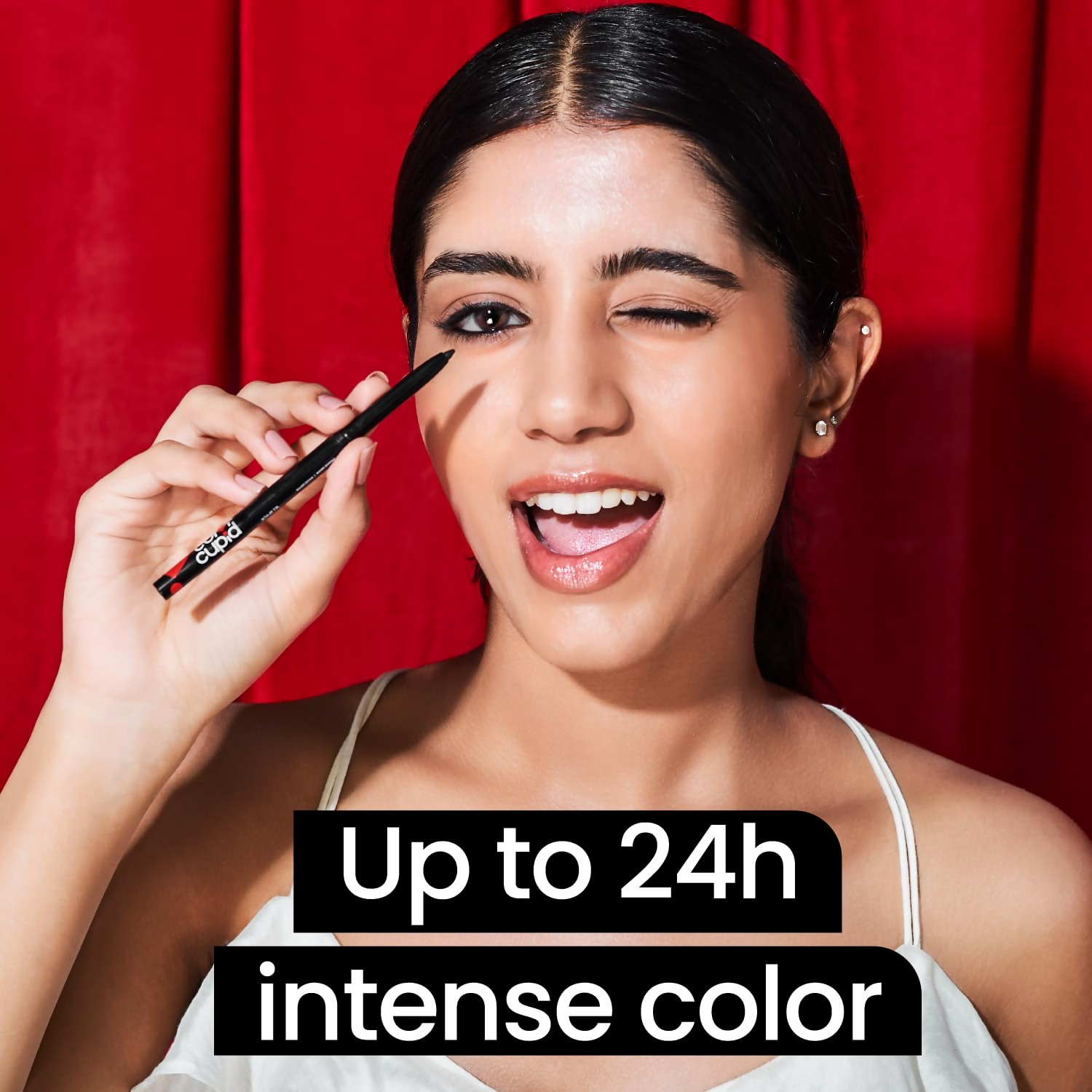 Color Cupid Eye Obsession Kajal | All day comfort wear - Jet Black - Swadesiicart