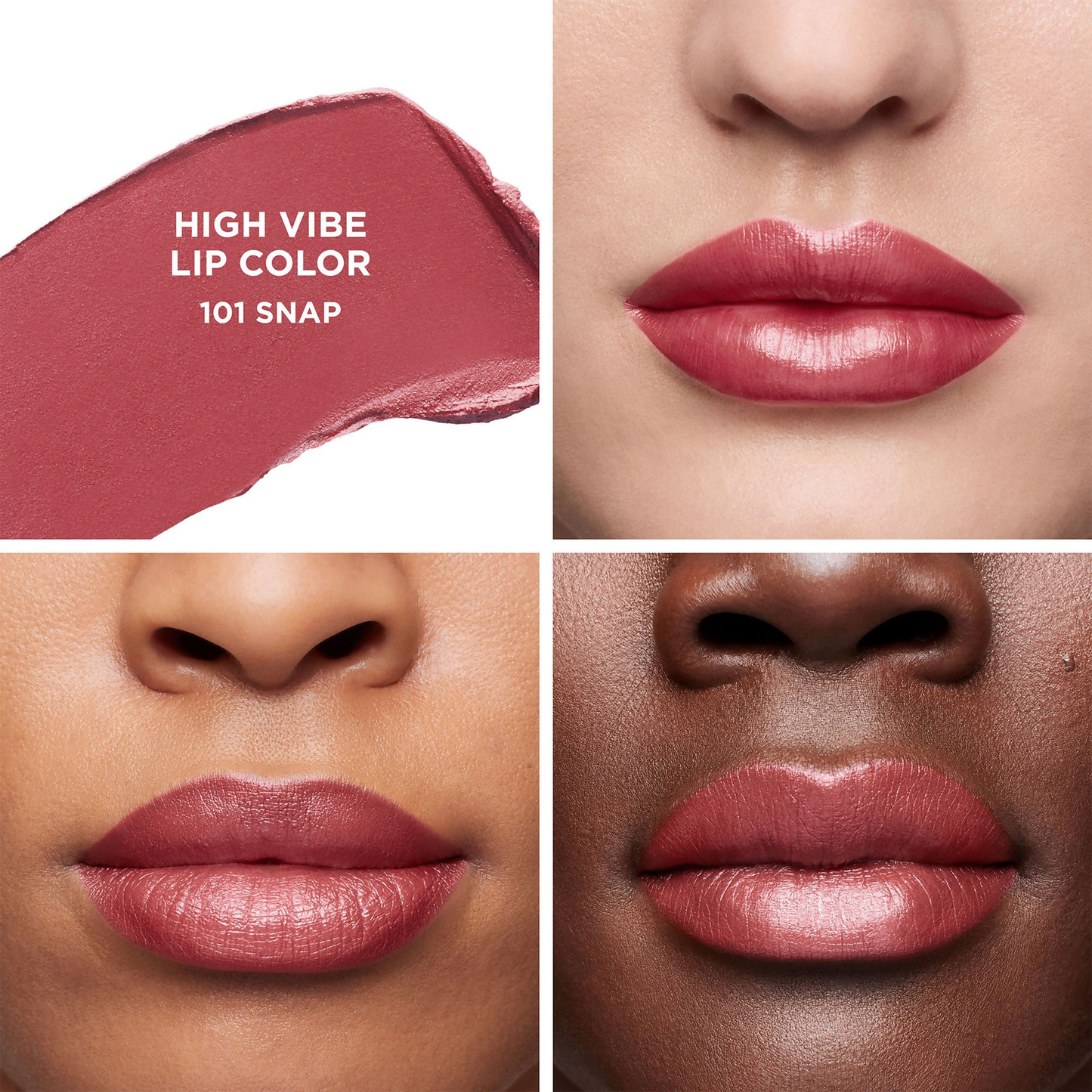 Laura Mercier High Vibe Lip Color - 101 Snap - Swadesiicart