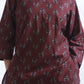 Breathables Butta Print Cotton Co-Ord Set – Wine