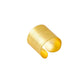 NVR Women Gold-Polished Adjustable Finger Ring | Swadesiicart